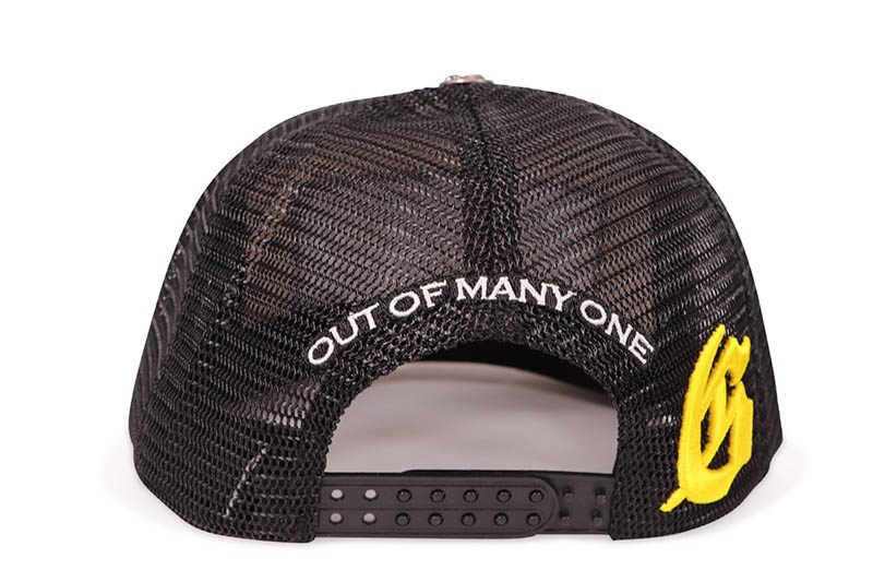 GODSPEED GS E PLURIBUS TRUCKER HAT (WHITE/GREEN) | Brand,G-L