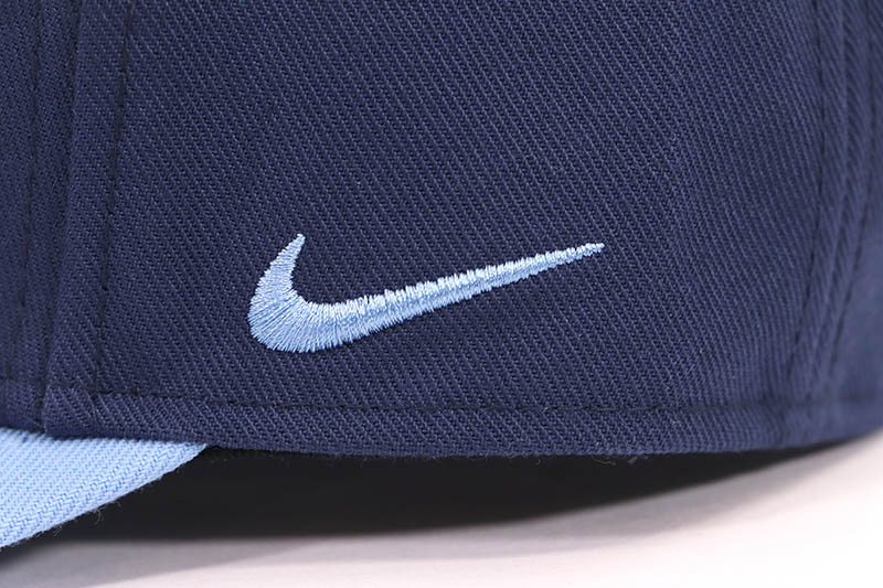 NIKE CHICAGO CUBS CITY CONNECT DRI-FIT 5 PANEL ADJUSTABLE CAP (NB46-047N-EJ-NLH:MIDNIGHT NAVY/VALOR BLUE)