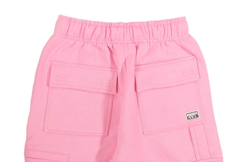 PRO CLUB OG CARGO SWEAT SHORT (PINK) 51PC0402