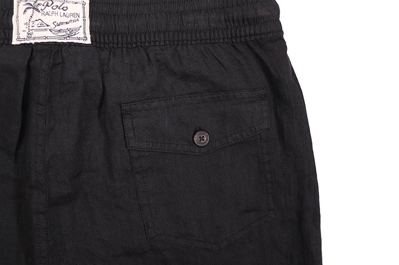 POLO RALPH LAUREN 5.75-INCH TRAVELER CLASSIC SWIM TRUNK (710A13243003:POLO BLACK)