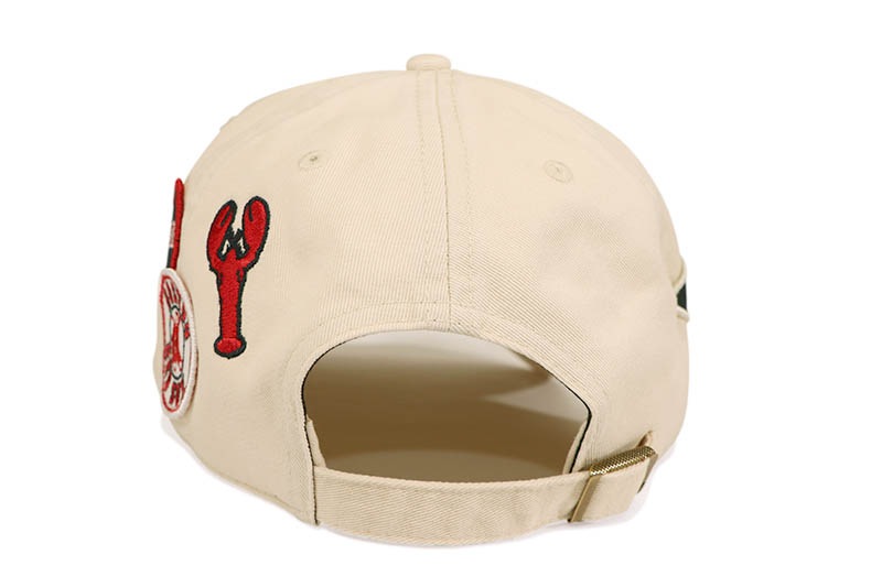 47 BOSTON RED SOX BADGES CLEAN UP CAP (NATURAL) 15173705 | Brand,0