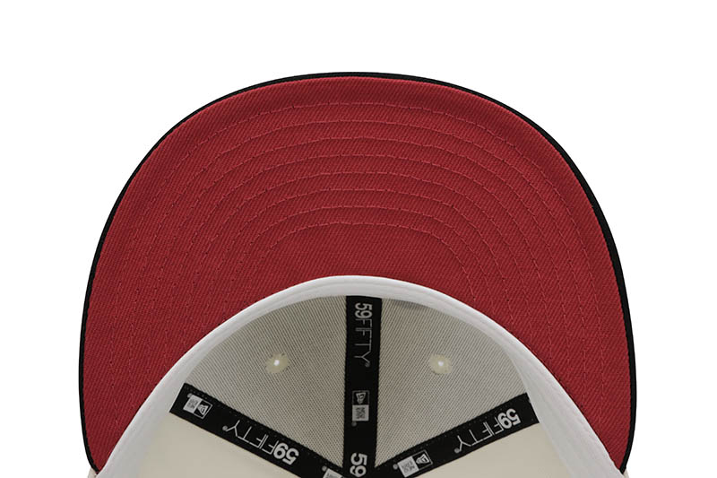 NEW ERA WASHINGTON NATIONALS 59FIFTY FITTED CAP (2018 ALL-STAR GAME CUSTOM SIDE PATCH/RED UNDER VISOR/CHROME WHITE BLACK)