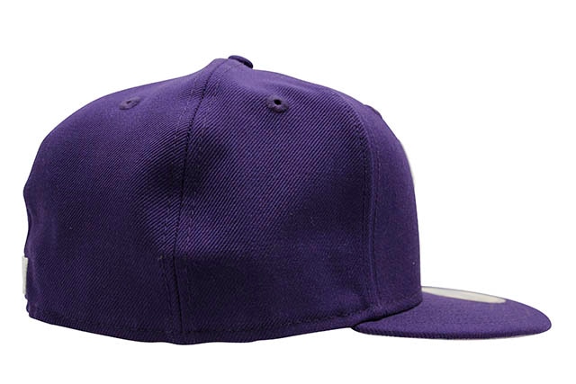NEW ERA NEW YORK YANKEES 59FIFTY FITTED CAP (MLB BASIC/PURPLE)