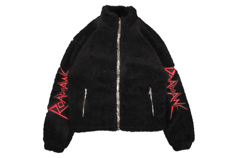 RTA BRAND LOST FREQUENCIES KYE GRAPHIC COTTON JACKET (MLFQW1037