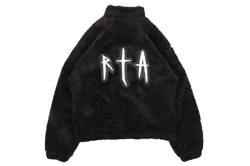 RTA BRAND LOST FREQUENCIES KYE GRAPHIC COTTON JACKET (MLFQW1037