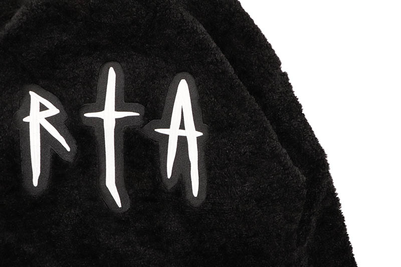 RTA BRAND LOST FREQUENCIES KYE GRAPHIC COTTON JACKET (MLFQW1037