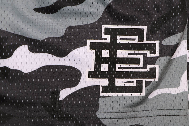 ERIC EMANUEL EE BASIC BLACK WHITE CAMO SHORTS