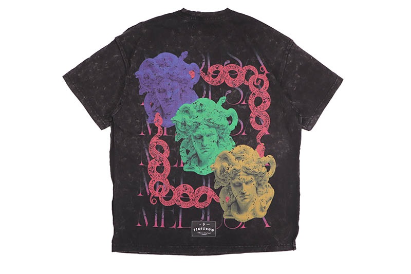 FIRST ROW GODS AND MORTALS MYTHIC VISION TEE (FRT2295:BLACK)