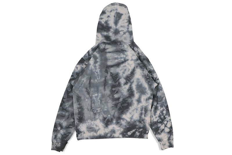 CHAMPION CRUSH DYE FLEECE HOODIE (S63296-AOTJ:CRUSH DYE BLACK)