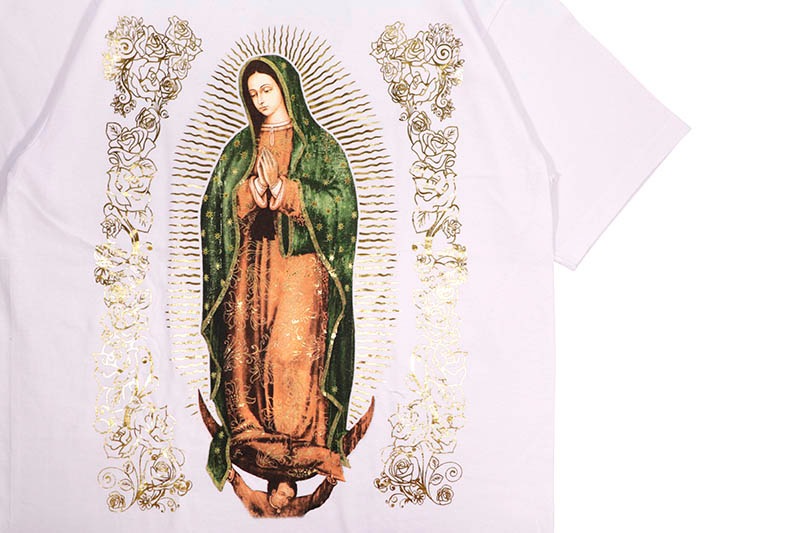 STREET WEAR SUPPLY VIRGIN MARY T-SHIRT (WHITE)