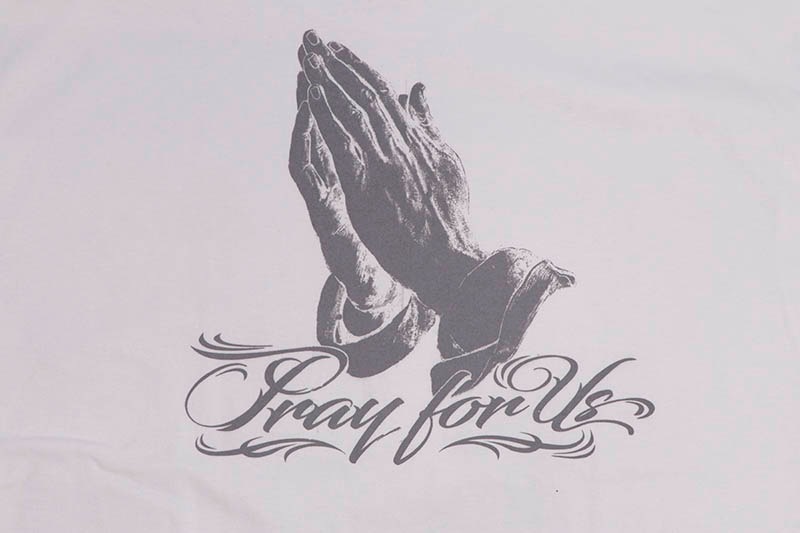 STREET WEAR SUPPLY VIRGIN MARY T-SHIRT (WHITE)