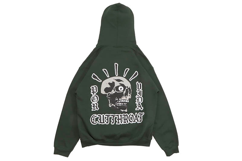 CUTTHROAT LOGO HOODIE (OLIVE)
