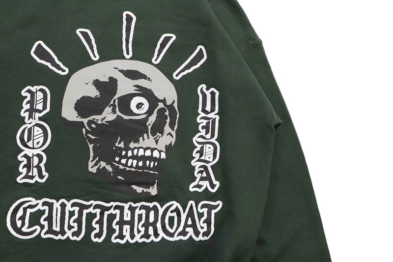 CUTTHROAT LOGO HOODIE (OLIVE)
