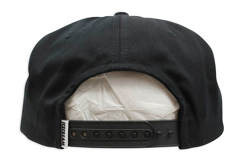 ICECREAM RUNNING SNAPBACK HAT (401-8800:BLACK)