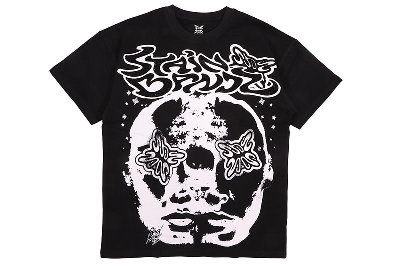 SB STUDIOS SB RHINESTONE SHIRT (BLACK)