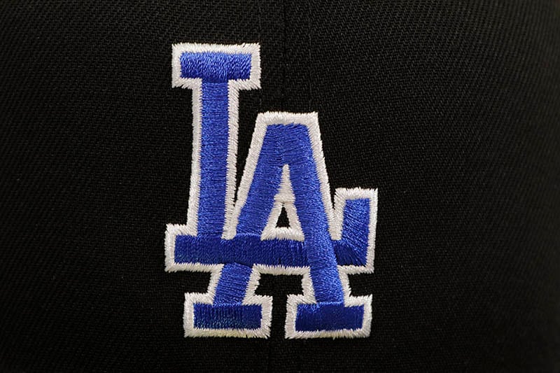 NEW ERA LOS ANGELES DODGERS 59FIFTY FITTED CAP (40TH ANNIVERSARY SIDE PATCH/GREEN UNDER VISOR/BLACK) 70874670
