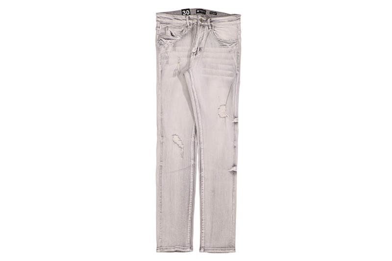 WAIMEA FLEX SKINNY FIT JEANS (M8115D:GREY BLEACH)