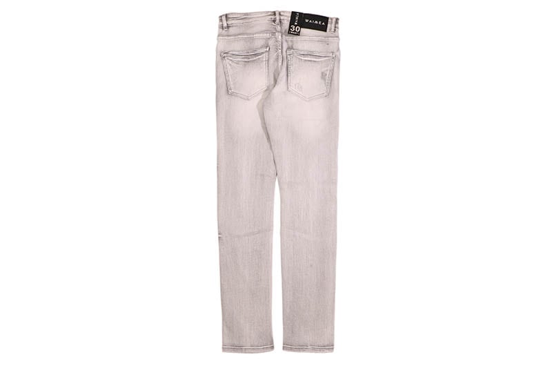 WAIMEA FLEX SKINNY FIT JEANS (M8115D:GREY BLEACH)
