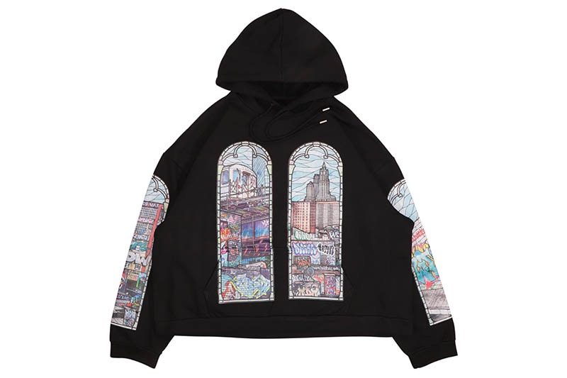 WHO DECIDES WAR POLITICS AS USUAL HOODED SWEATSHIRT (COAL)