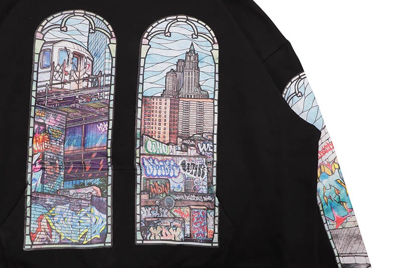 WHO DECIDES WAR POLITICS AS USUAL HOODED SWEATSHIRT (COAL)