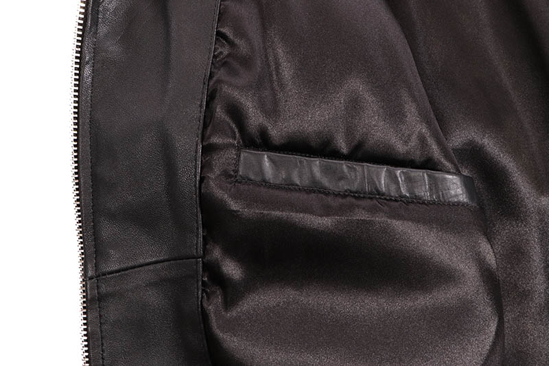 HUDSON OUTERWEAR GENUINE LEATHER JACKET (199:BLACK)