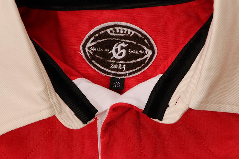 GODSPEED CLASSIC FIELD RUGBY SHIRT (CREAM/RED)