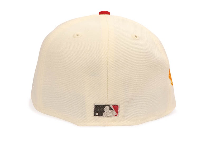 NEW ERA DETROIT TIGERS 59FIFTY FITTED CAP (1935 WORLD SERIES SIDE PATCH/GREY UNDER VISOR/CHROME SCARLET) 70945763