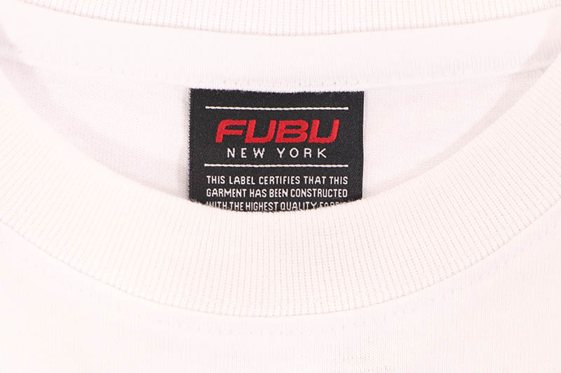 FUBU RHINESTONE T-SHIRTS (FAM-61724:WHITE)