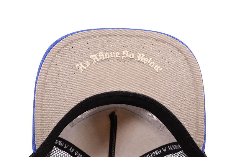 GODSPEED GS E PLURIBUS TRUCKER HAT (WHITE/BLUE) | Brand,G-L