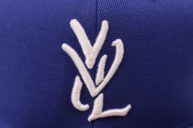 YVL CAP (WHITE ON BLUE) | Brand,OTR,その他のBRAND | GROWAROUND