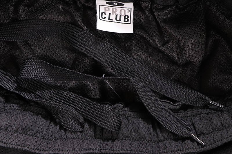 PRO CLUB HEAVYWEIGHT MESH BASKETBALL SHORTS (BLACK) 161