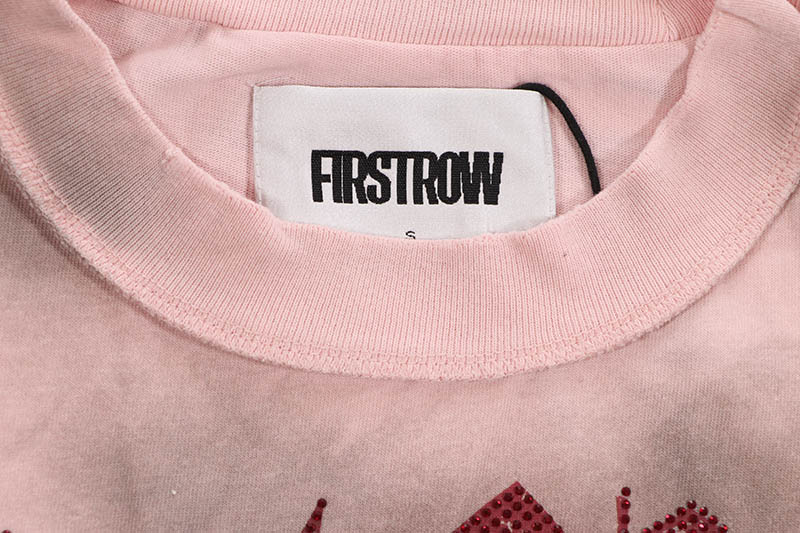 FIRST ROW GODS AND MORTALS LONE ANGEL TEE (FRT2293:LT PINK)