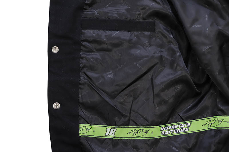 JH Design KYLE BUSCH INTERSTATE BATTERIES 2022 NASCAR TWILL JACKET