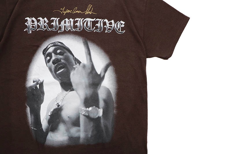 PRIMITIVE X 2PAC ONE TEE BROWN XLサイズ Primitive x Tupac Truth Short Sleeve T-Shirt Brown | Billion