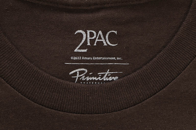 PRIMITIVE 2PAC TEE (BROWN) | すべての商品 | GROWAROUND
