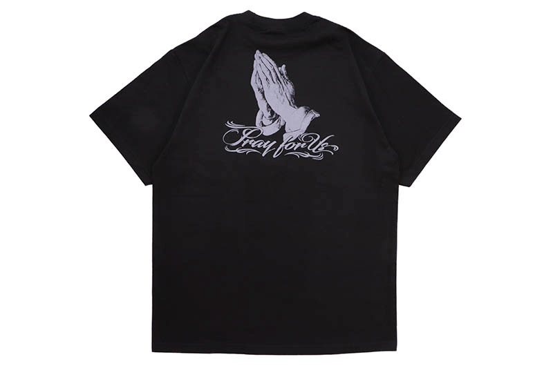 STREET WEAR SUPPLY VIRGIN MARY T-SHIRT (BLACK)