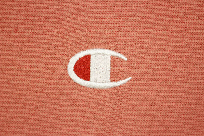 CHAMPION LIFE REVERSE WEAVE PULLOVER HOODIE (CITRUS PINK)