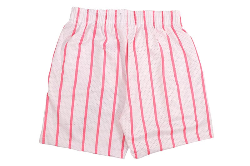 CrisP NYC PINK PINSTRIPES SHORTS