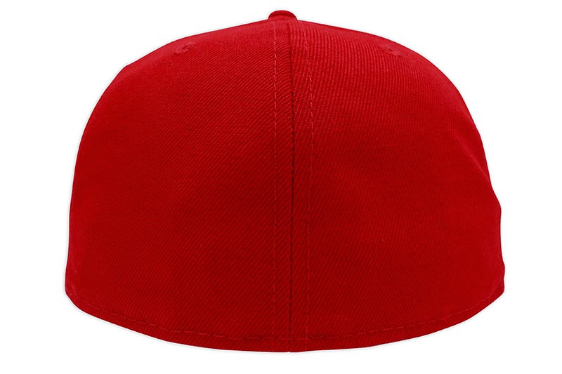 NEW ERA NEW YORK YANKEES 59FIFTY FITTED CAP (1999 WORLD SERIES CUSTOM SIDE PATCH/PINK UNDER VISOR/SCARLET)