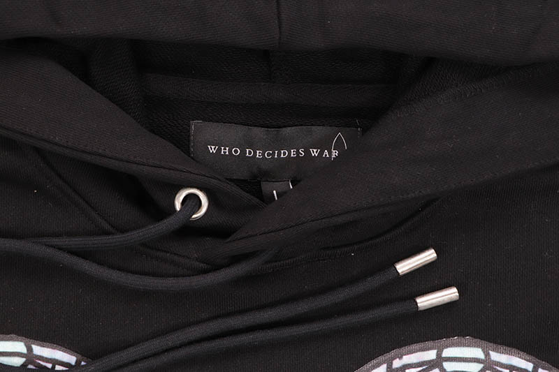 WHO DECIDES WAR RUFF RYDERS HOODED SWEATSHIRT (COAL)