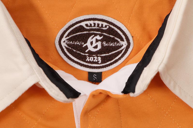 GODSPEED CLASSIC FIELD RUGBY SHIRT (ORANGE/BLUE)