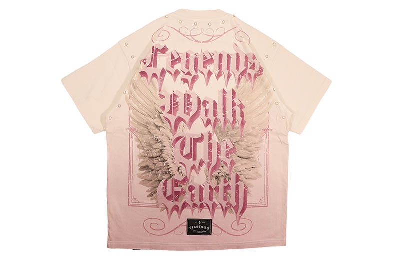 FIRST ROW GODS AND MORTALS HALO POWER TEE (FRT2298:ECRU)