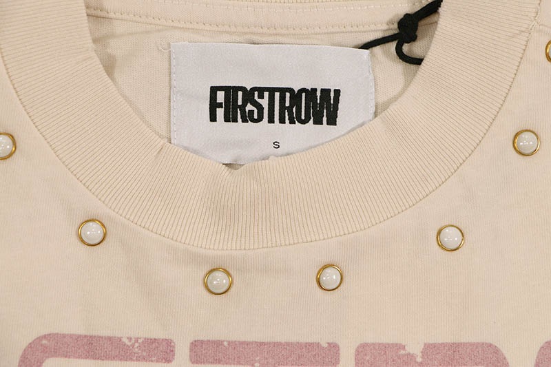 FIRST ROW GODS AND MORTALS HALO POWER TEE (FRT2298:ECRU)