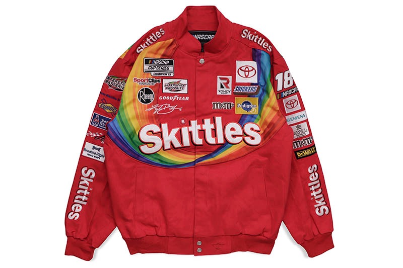 G*様 RACING CHAMPION Skittlesコラボジャケット SKITTLES(スキットルズ) JHD Jeff Hamilton(ジェフハミルトン