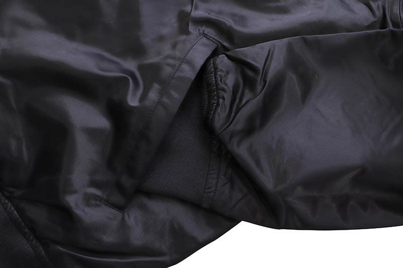 PRO STANDARD NEW YORK METS TRIPLE BLACK SATIN JACKET