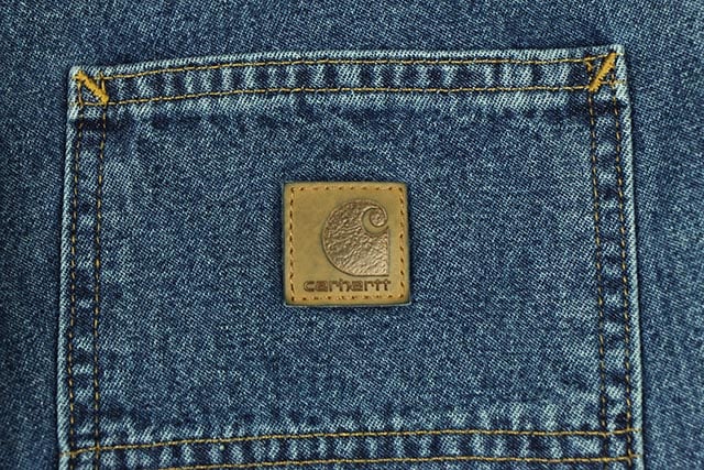 Carhartt LOOSE ORIGINAL-FIT DENIM WORK SHORTS (B28/DPS:DEEP STONE)