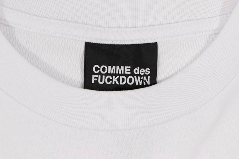 COMME DES FUCKDOWN T-SHIRT (CDFU2449:BIANCO) | Brand,A-F
