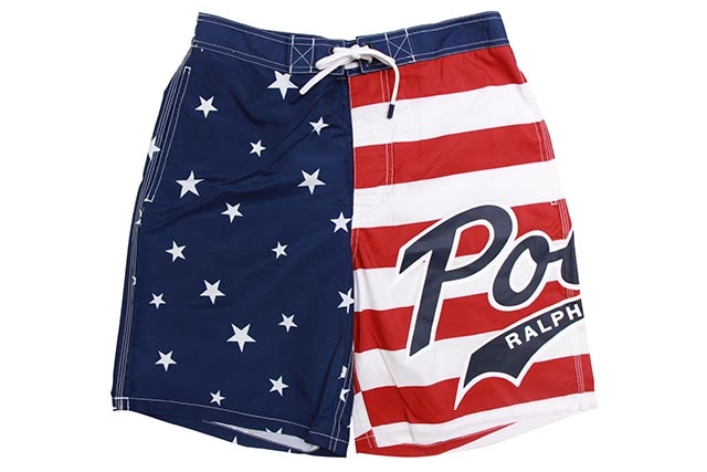 POLO RALPH LAUREN 8 1/2-INCH KAILUA SWIM TRUNK (710741319001:POLO AMERICANA)