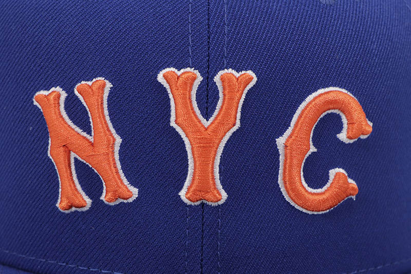 NEW ERA NEW YORK METS 9FIFTY SNAPBACK CAP (NYC PATCH/GREY UNDER VISOR/ROYAL)