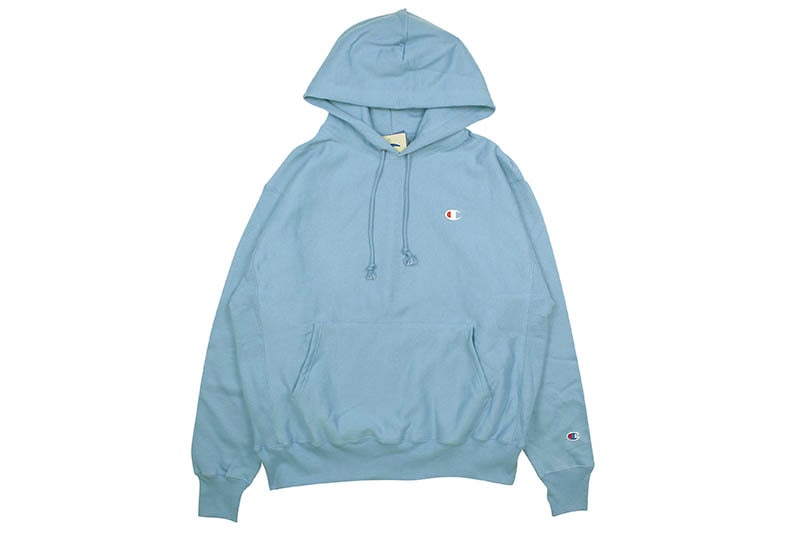 CHAMPION LIFE REVERSE WEAVE PULLOVER HOODIE (FRONTIER BLUE)